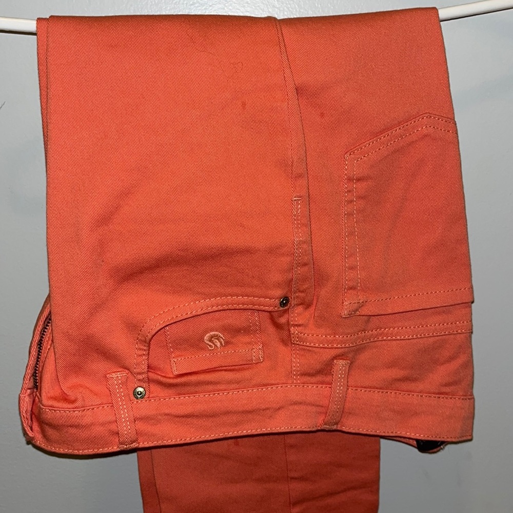 Gloria Vanderbilt coral pink Amanda pants